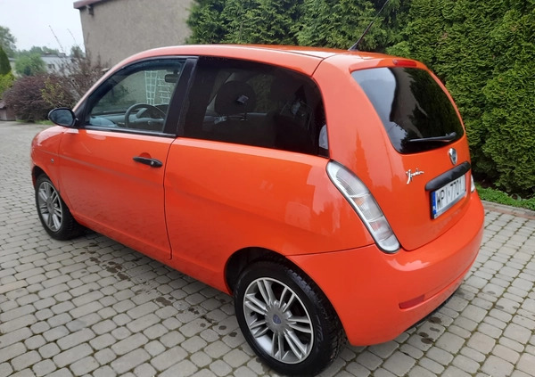 Lancia Ypsilon cena 5900 przebieg: 159000, rok produkcji 2009 z Mogielnica małe 56